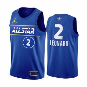 Dres Los Angeles Clippers Kawhi Leonard 2 2021 All-Star Jordan Brand Plava Swingman